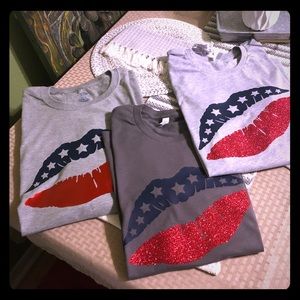 4th of July “Lips” shirt.